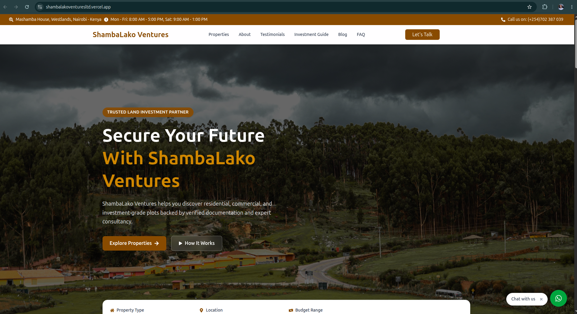 ShambaLako Ventures
